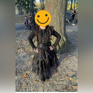 Wednesday Adams Black dress Costume & accessories